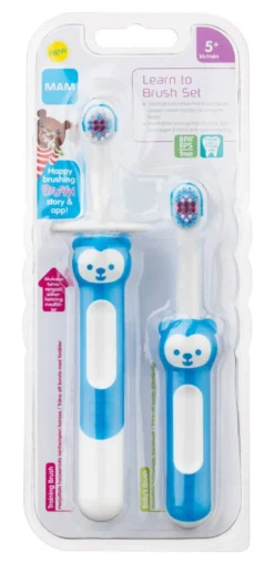 AINU Mam Learn To Brush Set 5 kk+ hammasharjapakkaus