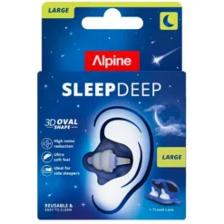 Alpine SleepDeep korvatulpat Large 1 pari
