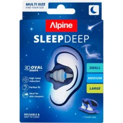 Alpine SleepDeep korvatulpat S/M/L 3 paria