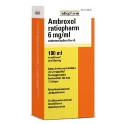 AMBROXOL RATIOPHARM 6 mg/ml oraaliliuos