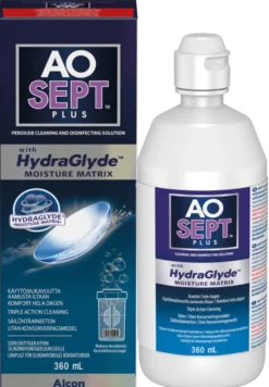 AOSEPT Plus hydraGlyde piilolinssien puhdistukseen