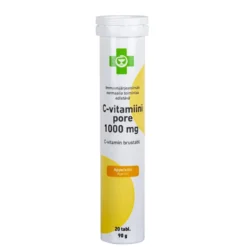 APTEEKKI C-vitamiini 1000 mg appelsiini poretabletti 20 kpl
