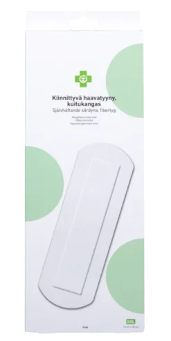 APTEEKKI Kiinnittyvä haavatyyny 10 cm x 30 cm, XXL