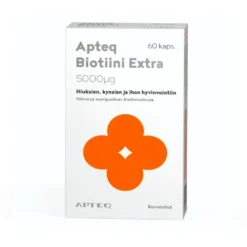 APTEQ Biotiini Extra 5000 mikrog kapseli 60 kpl