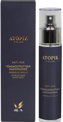 ATOPIK Anti-age tehokosteuttava kasvosuihke
