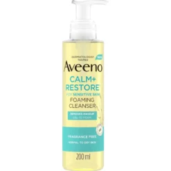 Aveeno Calm + Restore Foaming Cleanser 200 ml