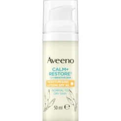 Aveeno Calm Restore Moisturising Lotion SPF50 kosteusvoide 50 ml