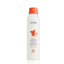 BABE Pediatric Sunscreen Wet Skin SPF50 aurinkosuojasuihke lapsille