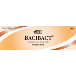 BACIBACT 5 mg/g/500 IU/g voide 20 g
