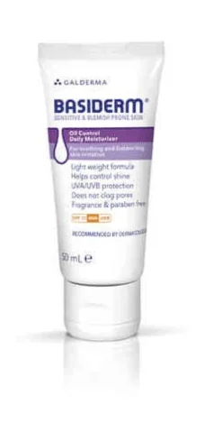 BASIDERM Daily Moisturizer geeli akneiholle 50 ml