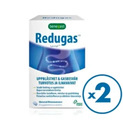 Benegast Redugas purutabletti 2x20 kpl