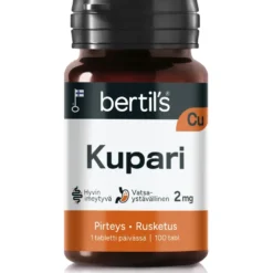 BERTILS Kelasin Kupari 2 mg 100 tabl