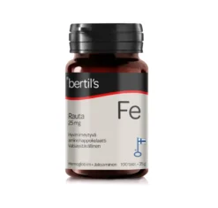 BERTILS Kelasin Rauta 25 mg tabletti