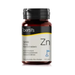 BERTILS Kelasin Sinkki 15 mg tabletti 100 kpl