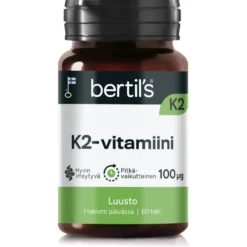 BERTILS K2-vitamiini 100 µg tabletti 60 kpl