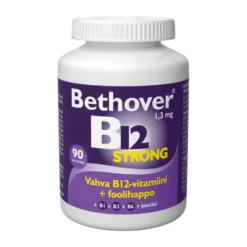 BETHOVER Strong B12 mansikka tabletti 90 kpl