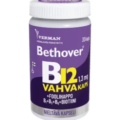 BETHOVER Vahva B12 kapseli 30 kpl