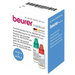 Beurer kontrolliliuos GL44 verensokerimittareille 2 x 4 ml