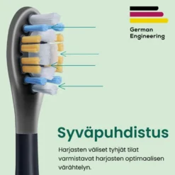 Beurer SC Plaque Eraser vaihtoharjoja sonic-sähköhammasharjaan 4 kpl