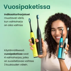 Beurer SC Premium White vaihtoharjoja sonic-sähköhammasharjaan 4 kpl