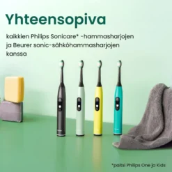 Beurer SC Premium White vaihtoharjoja sonic-sähköhammasharjaan 4 kpl