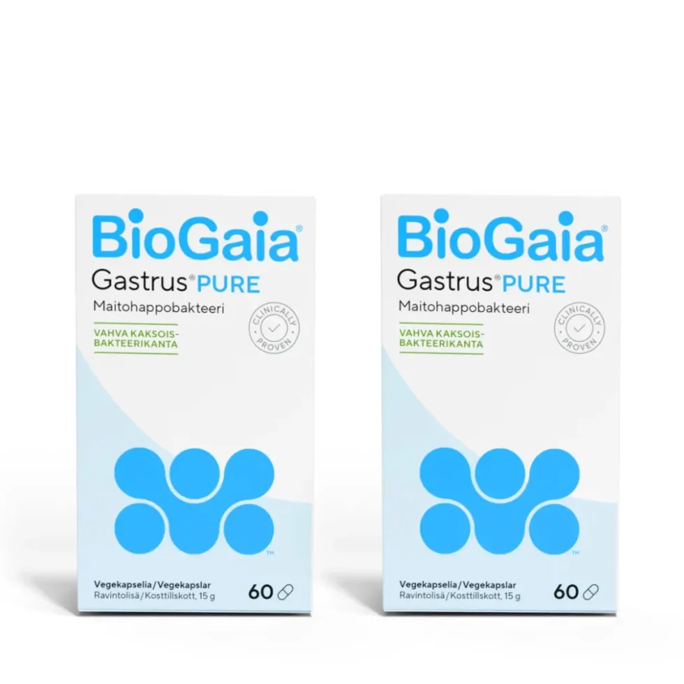 BioGaia Gastrus PURE 2x60 kaps