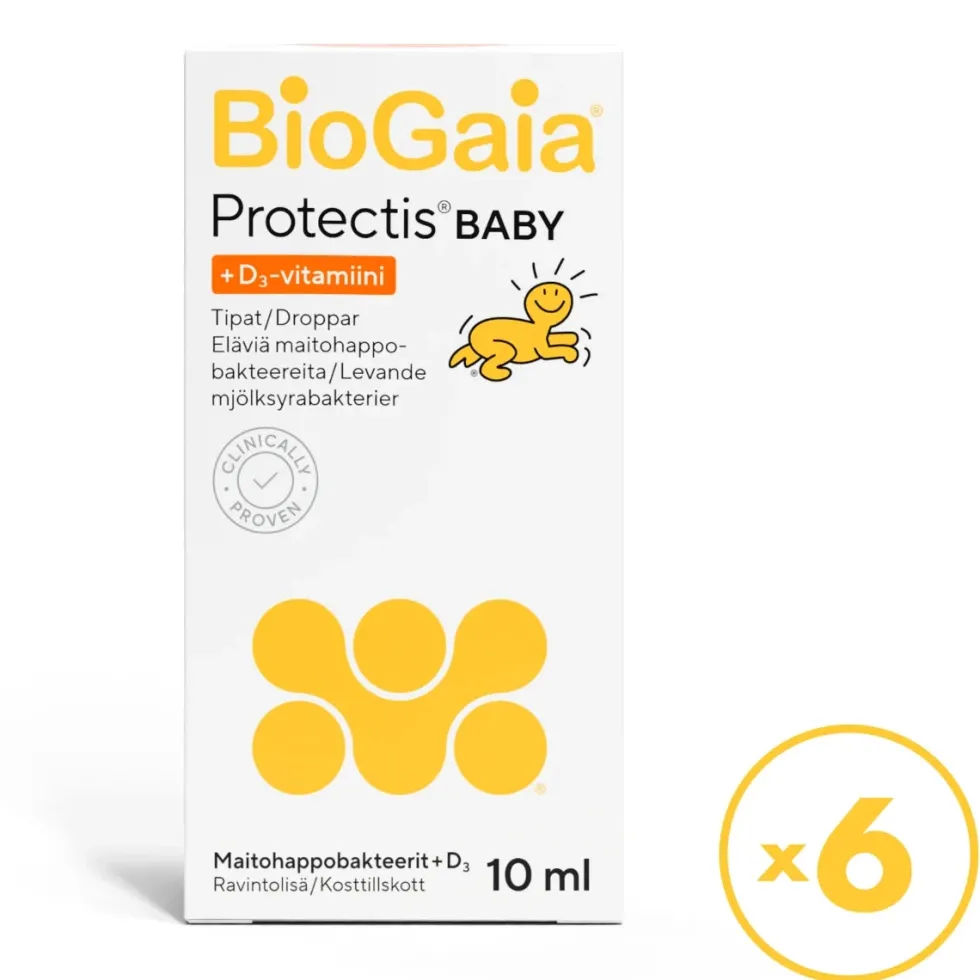 BioGaia Protectis Baby + D3 6x10 ml