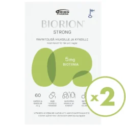 BIORION Strong 5 mg ravintolisä kapseli 2x60 kpl