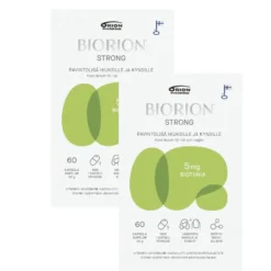 BIORION Strong 5 mg ravintolisä kapseli 2x60 kpl