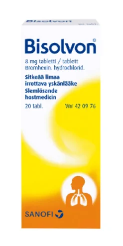 BISOLVON 8 mg tabletti