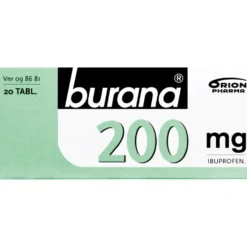 Burana 200 mg tabletti, kalvopäällysteinen