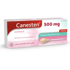 CANESTEN 500 mg emätinpuikko, pehmeä