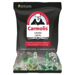 CARMOLIS Lakritsi yrttikaramelli 75 g
