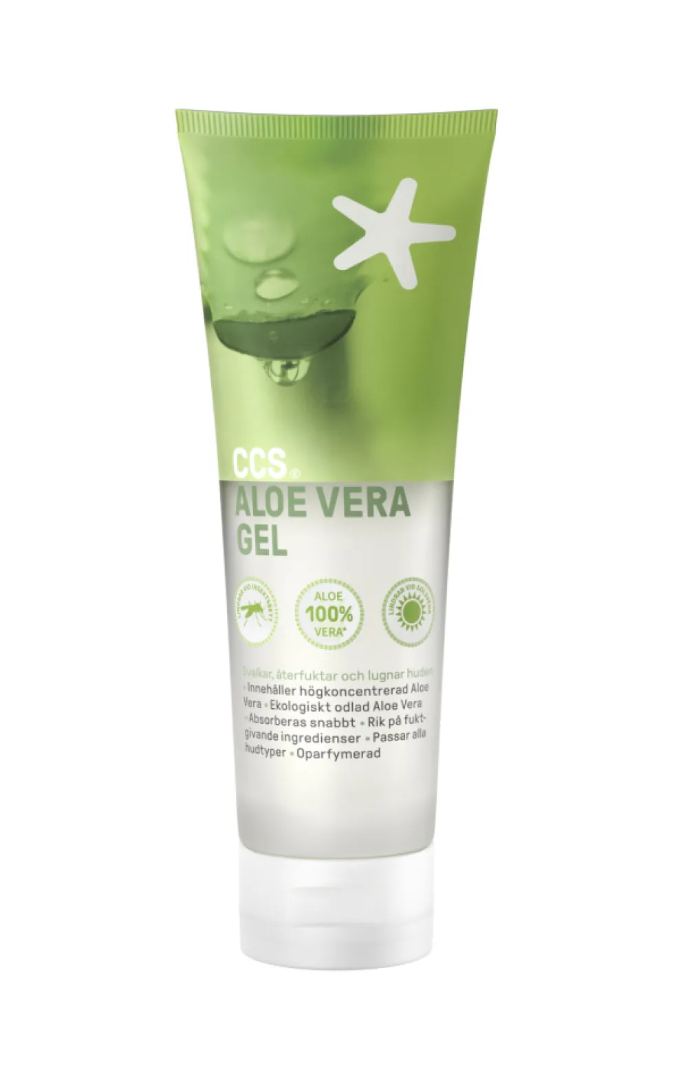 CCS Aloe Vera Gel kosteuttava ja viilentävä geeli