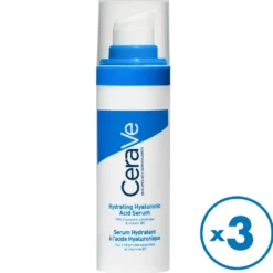CeraVe Hydrating Hyaluronic Acid Seerumi 3x30 ml