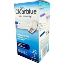 Clearblue Hedelmällisyysmonitorin testiliuskat