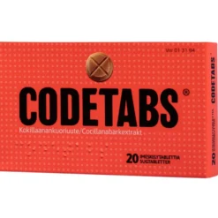 CODETABS imeskelytabletti 20 kpl