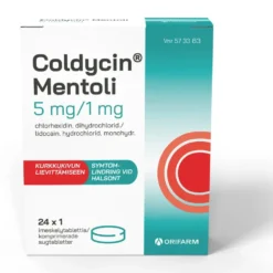 COLDYCIN Mentoli imeskelytabletti 24 kpl