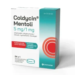 COLDYCIN Mentoli imeskelytabletti 24 kpl