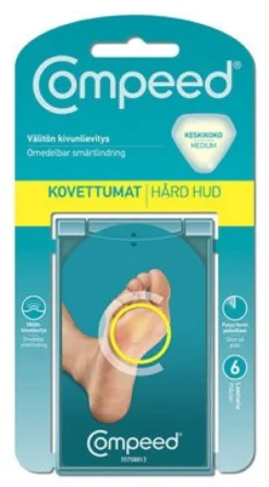 COMPEED Känsä- ja kovettumalaastari 6 kpl