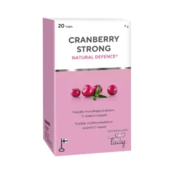 CRANBERRY Strong karpalo-maitohappobakteeri-C-vitamiini
