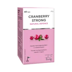 CRANBERRY Strong karpalo-maitohappobakteeri-C-vitamiini
