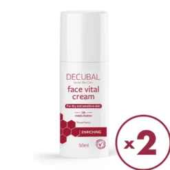 Decubal Face Vital Cream kasvovoide 2x50 ml
