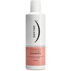 Define Strength & Volume Shampoo hennoille hiuksille 250 ml