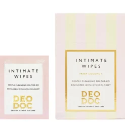 DeoDoc Intimate Wipes Fresh Coconut 10 kpl