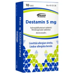 DESTAMIN 5 mg tabletti, kalvopäällysteinen