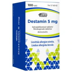 DESTAMIN 5 mg tabletti, kalvopäällysteinen