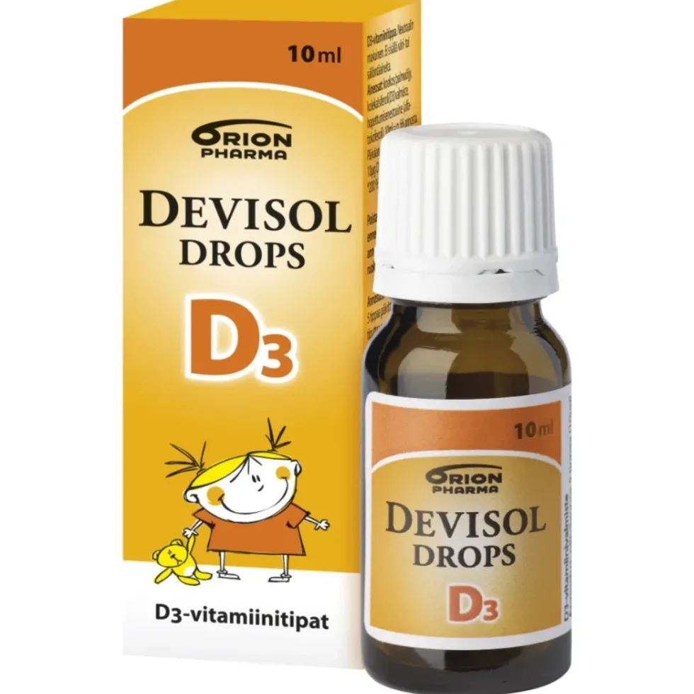 DEVISOL Drops D3-vitamiinitippa 10 ml
