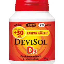 DEVISOL 20 mikrog kampanjapakkaus 230 tabl