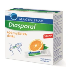 DIASPORAL Magnesium 400 mg Extra Direkt annosrakeet